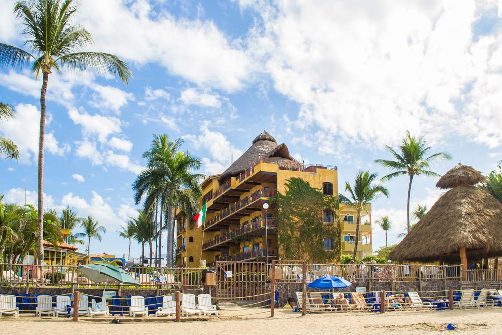 Cabanas Del Capitan Hotel Rincon de Guayabitos Exterior photo